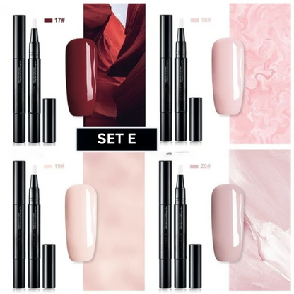 NailFlex™ (set of 4)  Nail art for clear and precise designs