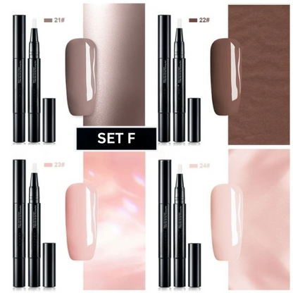 NailFlex™ (set of 4)  Nail art for clear and precise designs