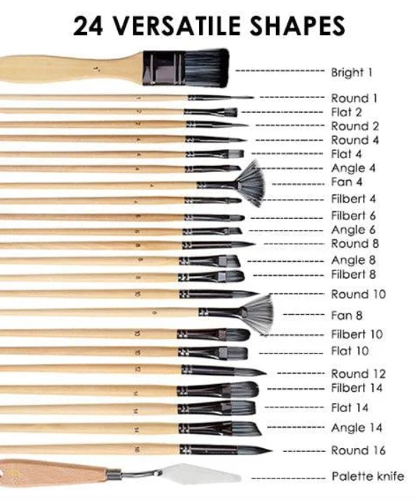 NaturBrush™ Set of 24 brushes
