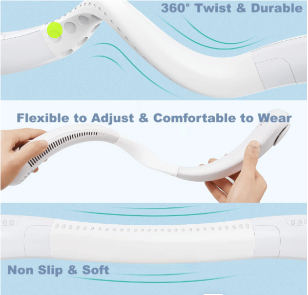 NekChill™ Portable neck fan