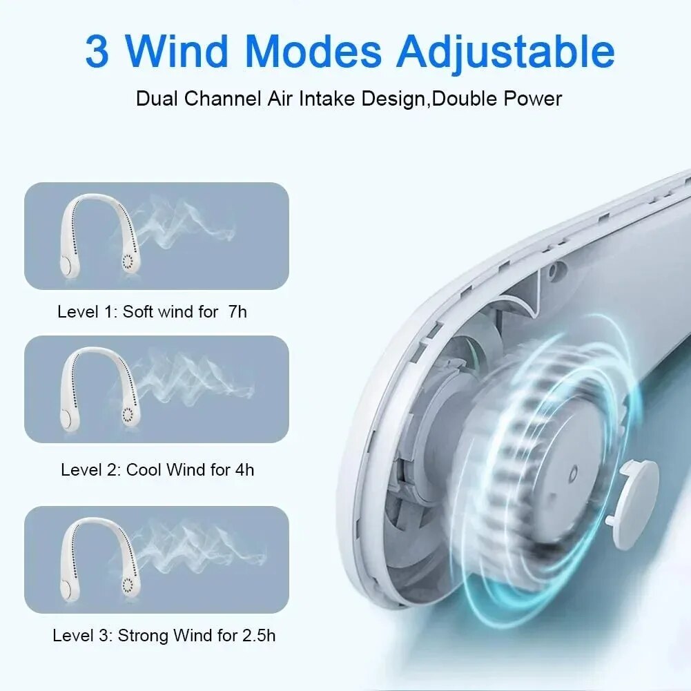 NekChill™ Portable neck fan