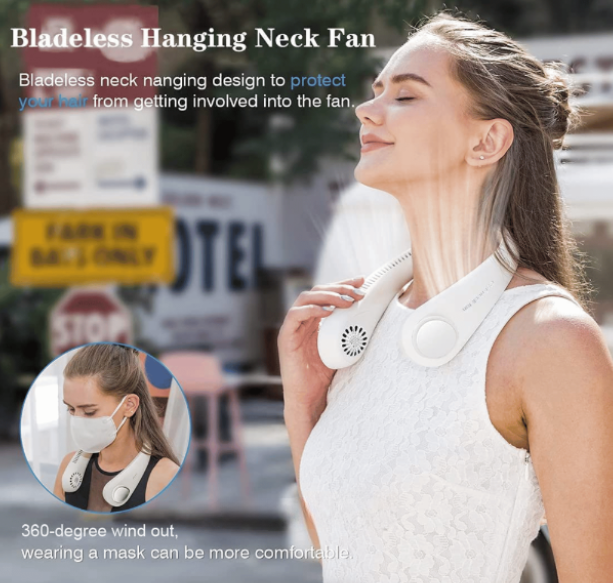 NekChill™ Portable neck fan
