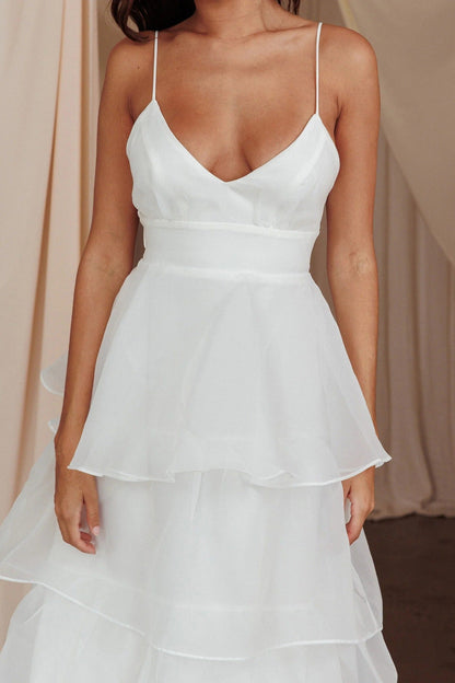 Nina Vidal™ Maxi ruffle dress