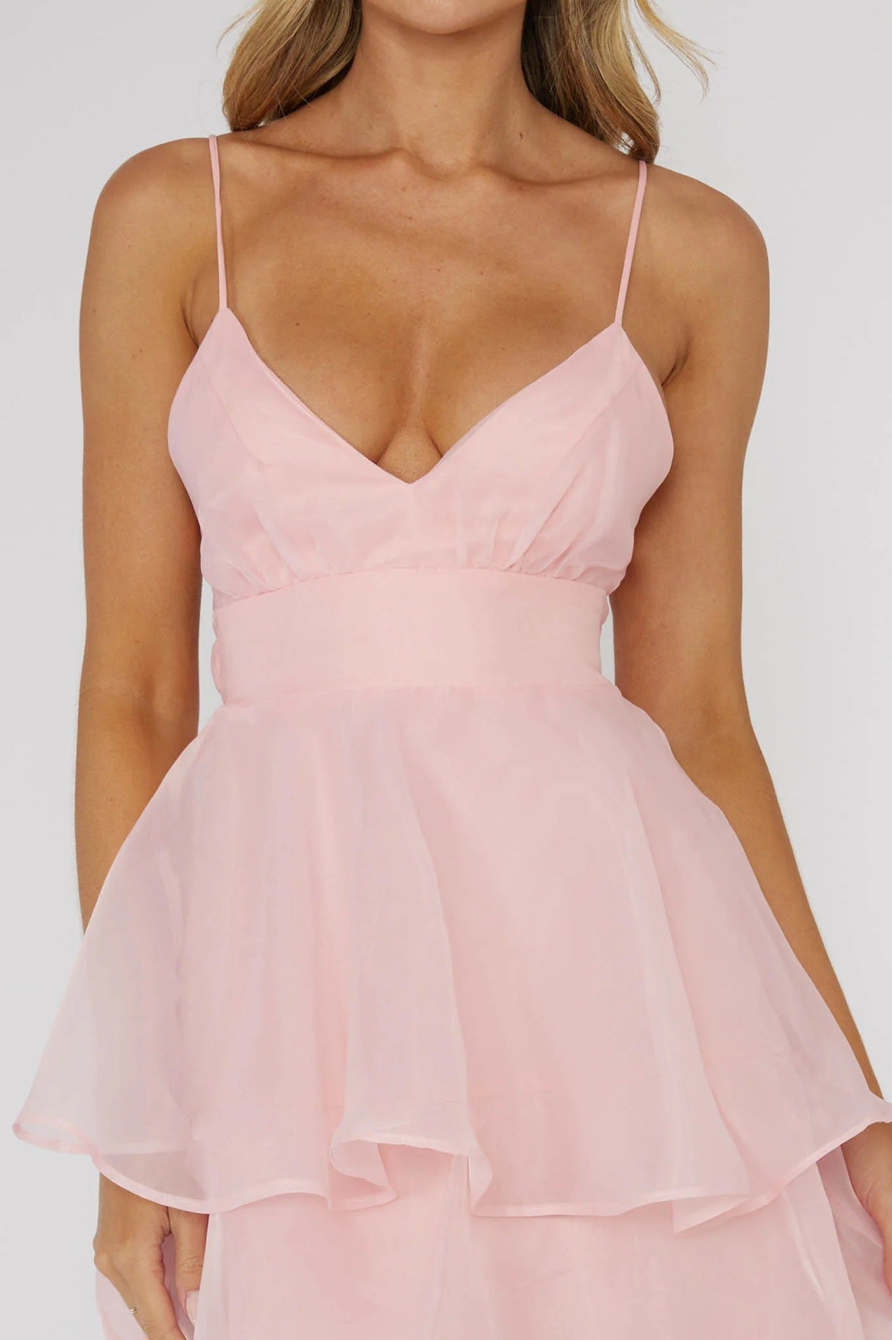 Nina Vidal™ Maxi ruffle dress