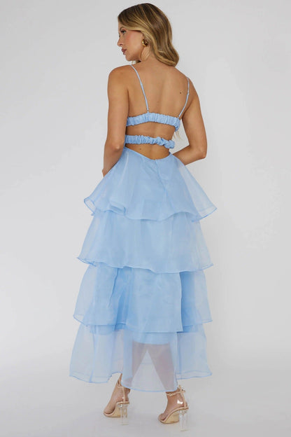 Nina Vidal™ Maxi ruffle dress