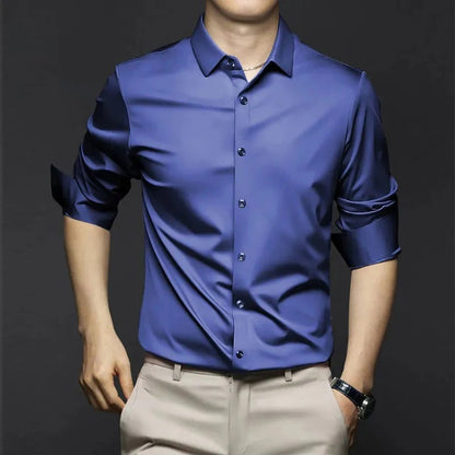 Nino Pannullo™ Men's Classic and Elegant Wrinkle Resistant Shirt