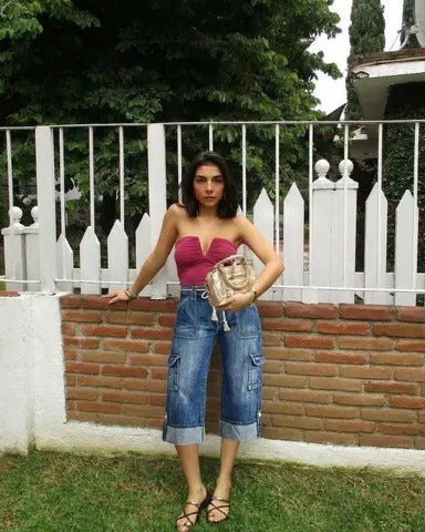 Novella Trecastelli™ Wide Leg Cargo Pants for Everyday Comfort