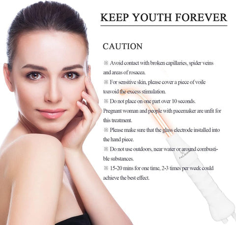 NueDerma™ High frequency skincare wand