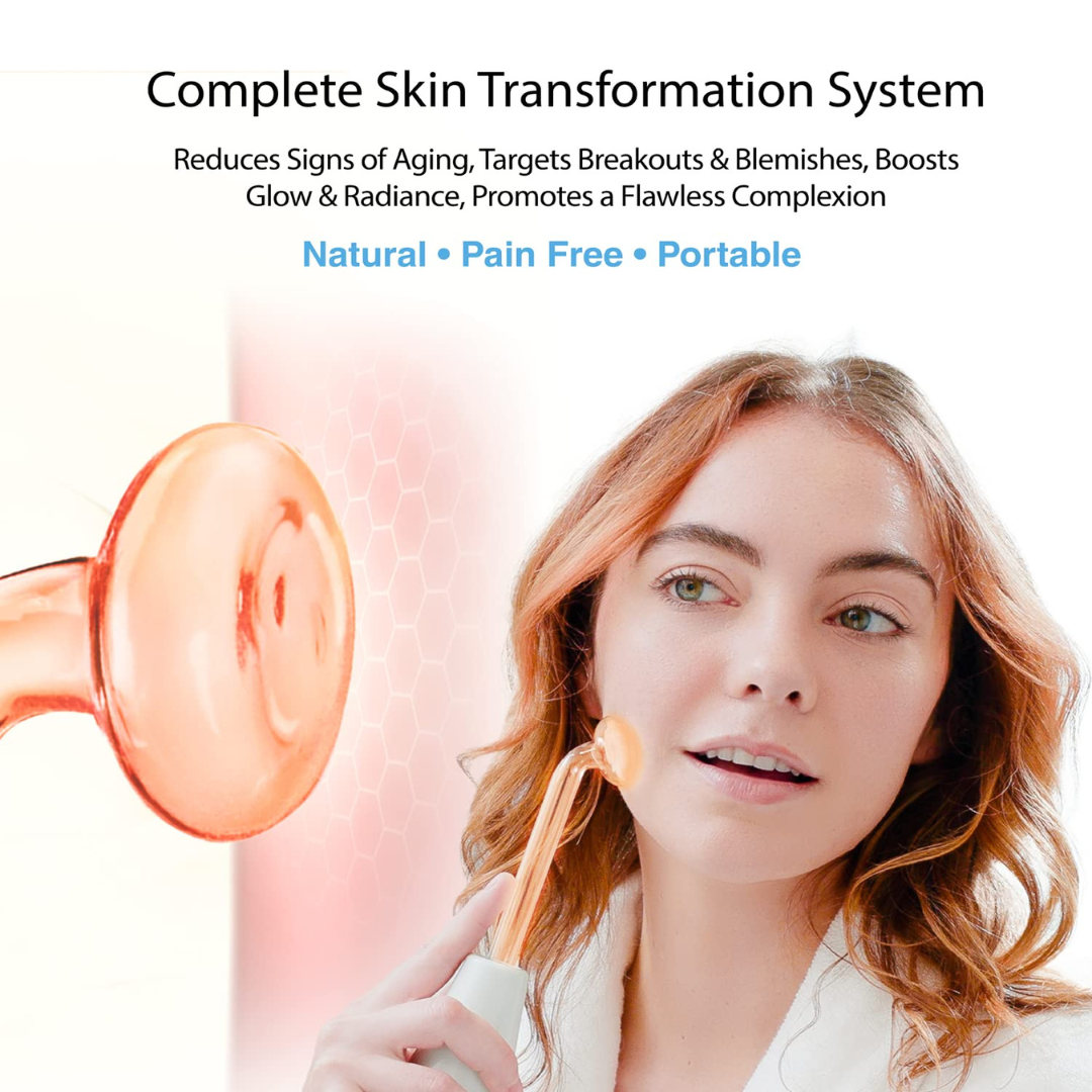 NueDerma™ High frequency skincare wand