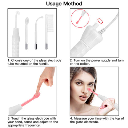 NueDerma™ High frequency skincare wand
