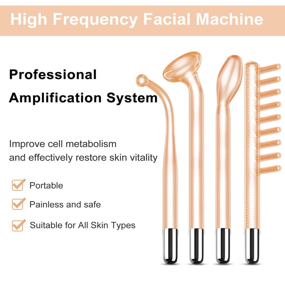 NueDerma™ High frequency skincare wand
