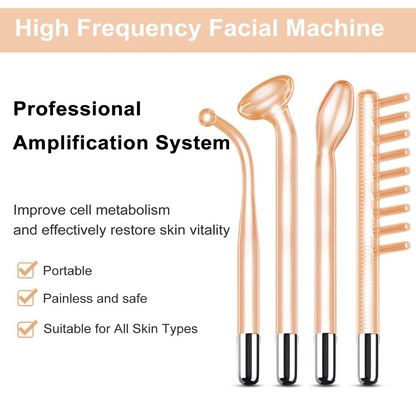 NueDerma™ High frequency skincare wand