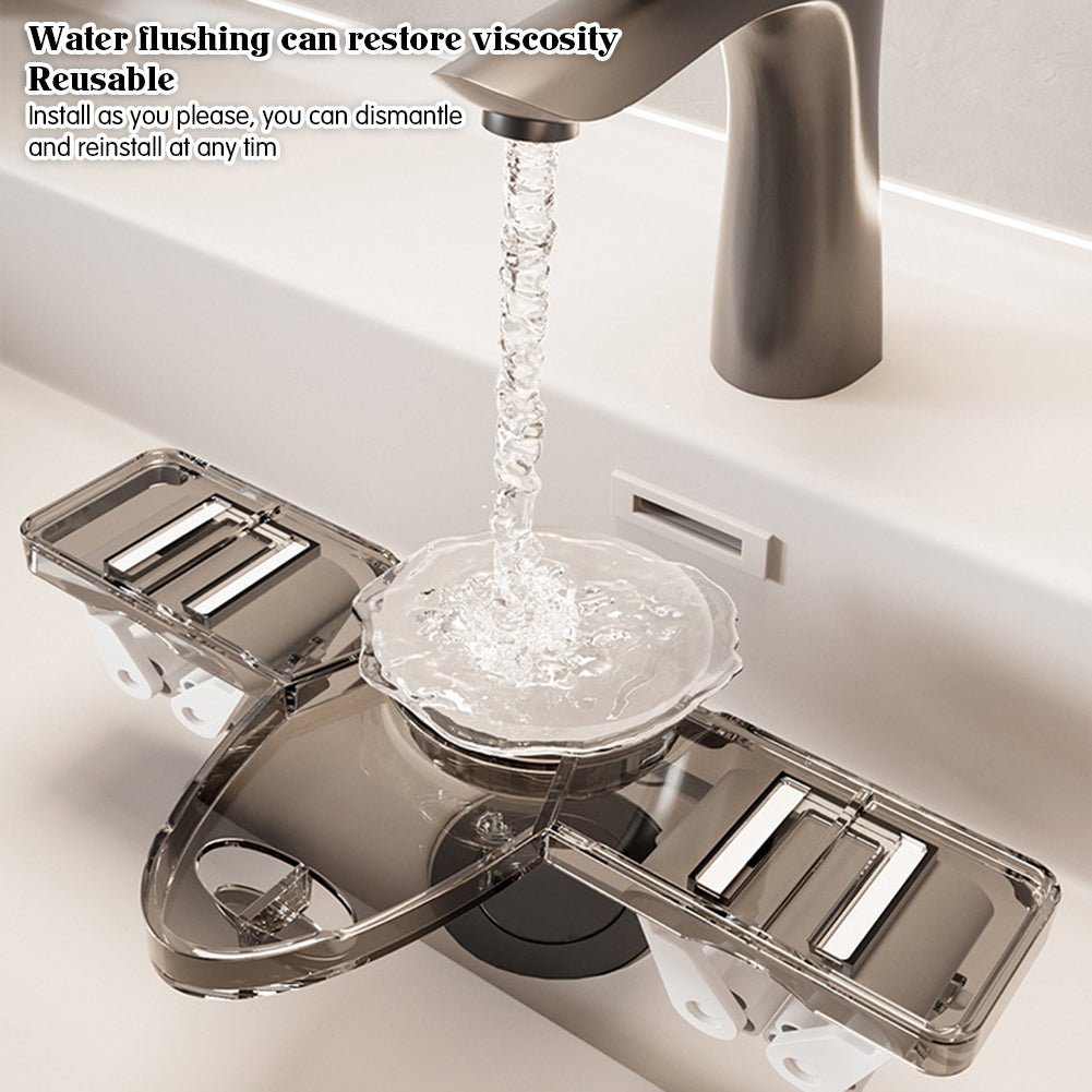 OrgaMop™ Space-saving mop organizer