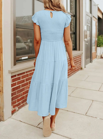 Paige Ray™ Casual summer midi dress d