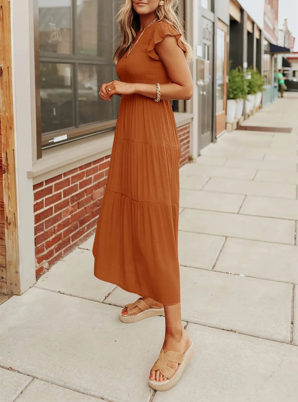 Paige Ray™ Casual summer midi dress d