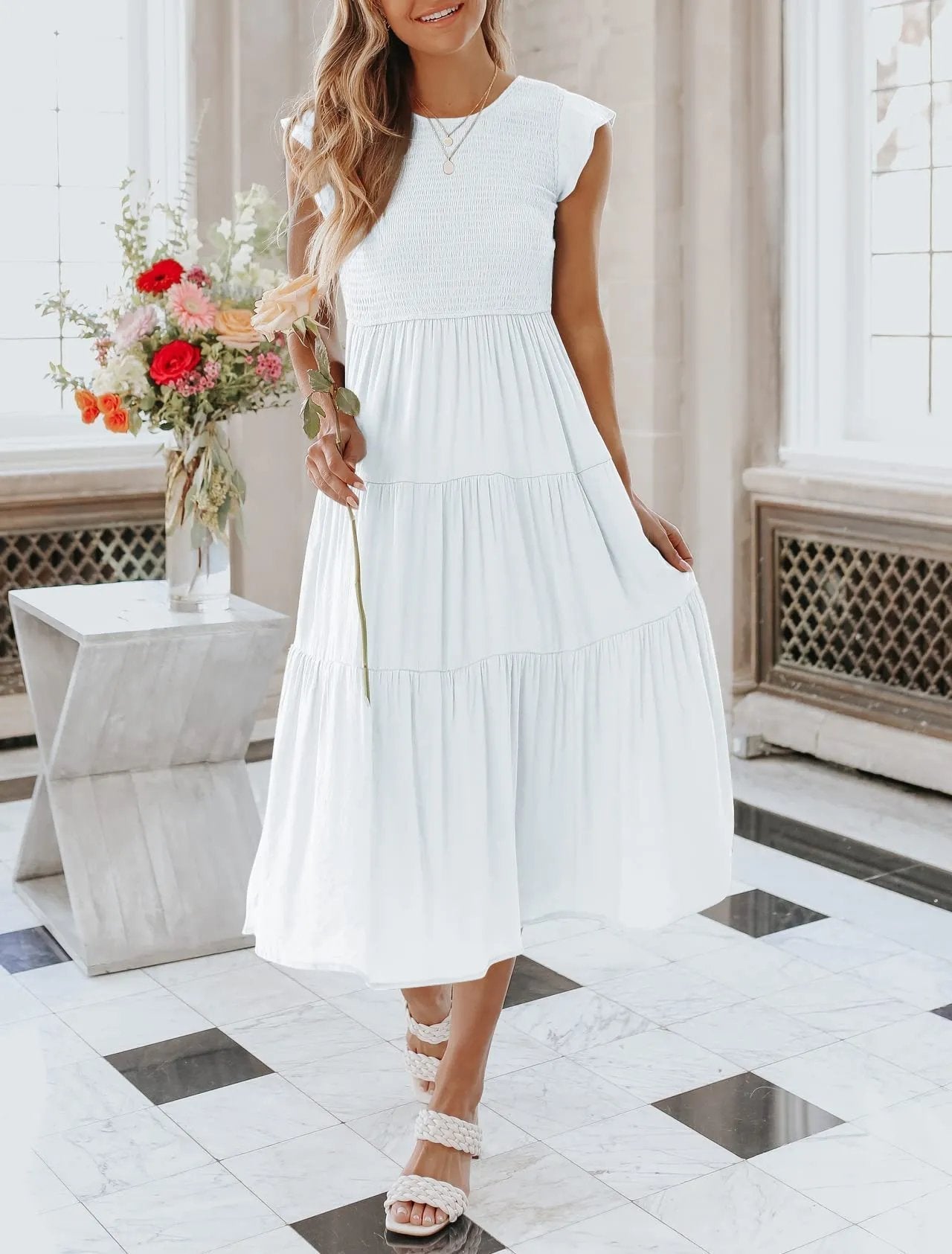 Paige Ray™ Casual summer midi dress d