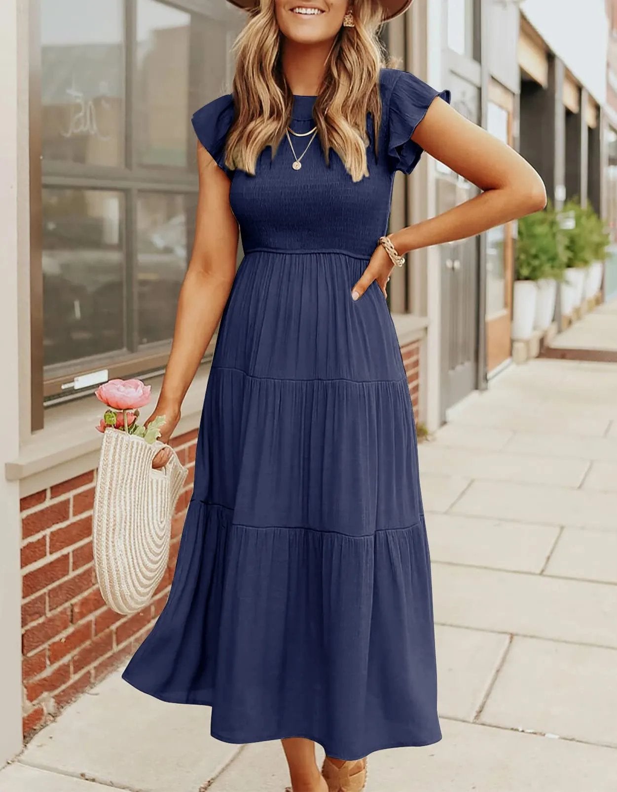 Paige Ray™ Casual summer midi dress d
