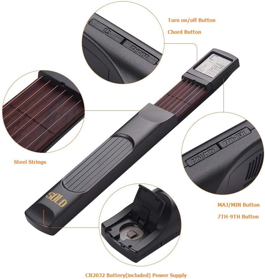 PlayPro™ Portable guitar chord trainer