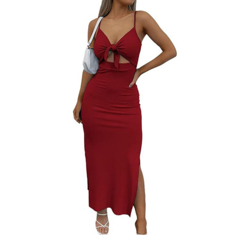 Quinn Day™️ Hollow split body dress