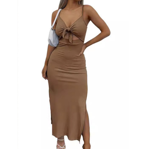 Quinn Day™️ Hollow split body dress