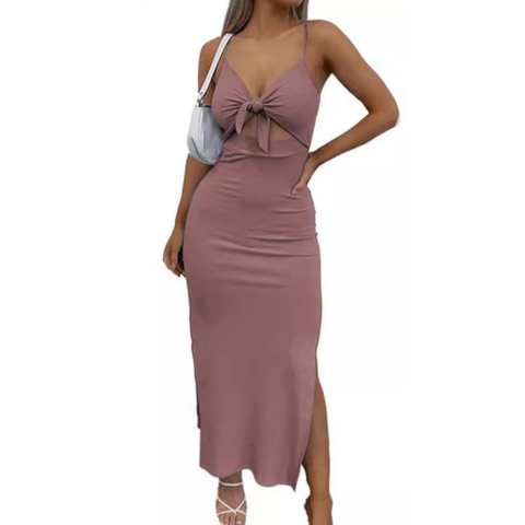 Quinn Day™️ Hollow split body dress