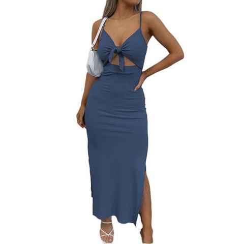 Quinn Day™️ Hollow split body dress