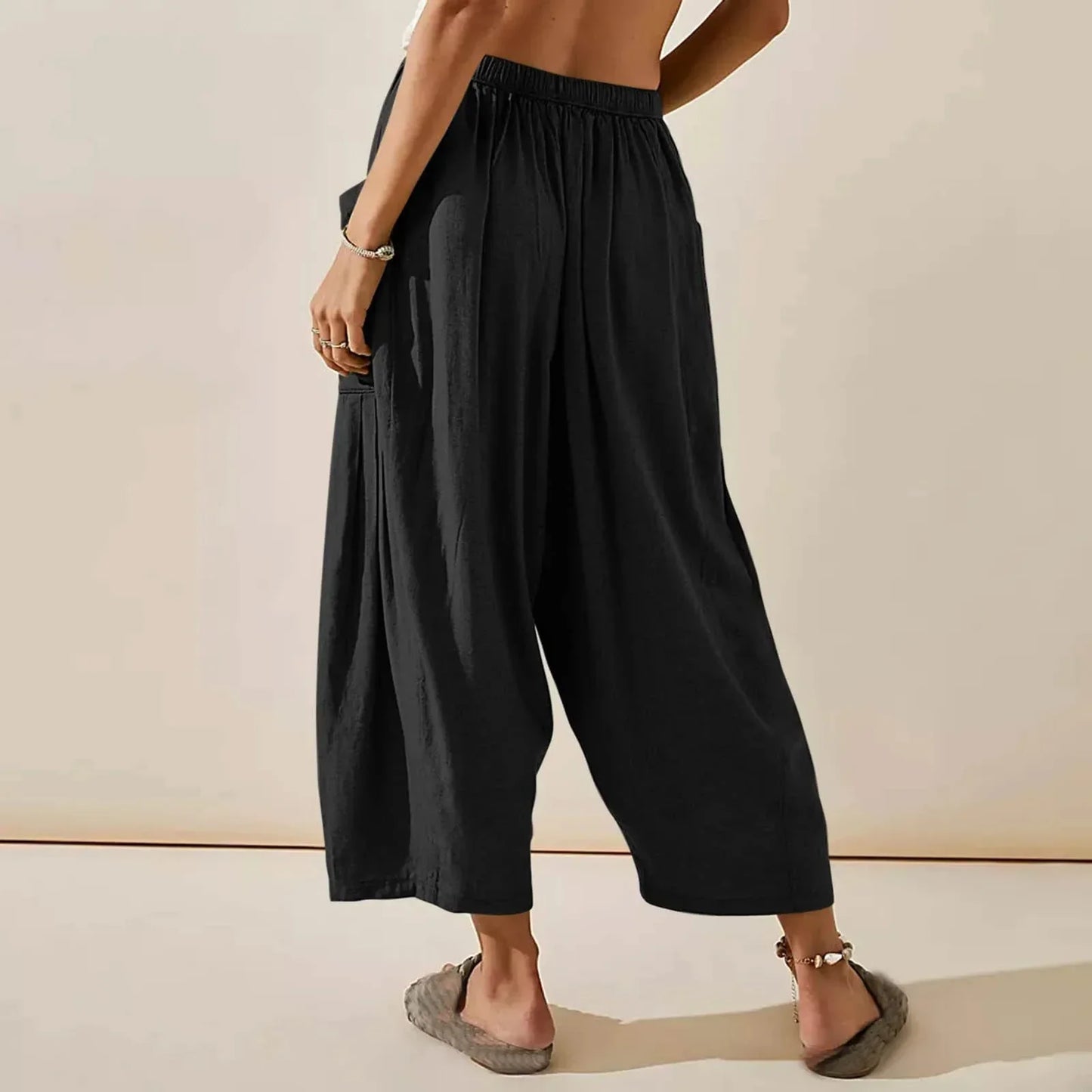Quin™ Plus size summer trousers