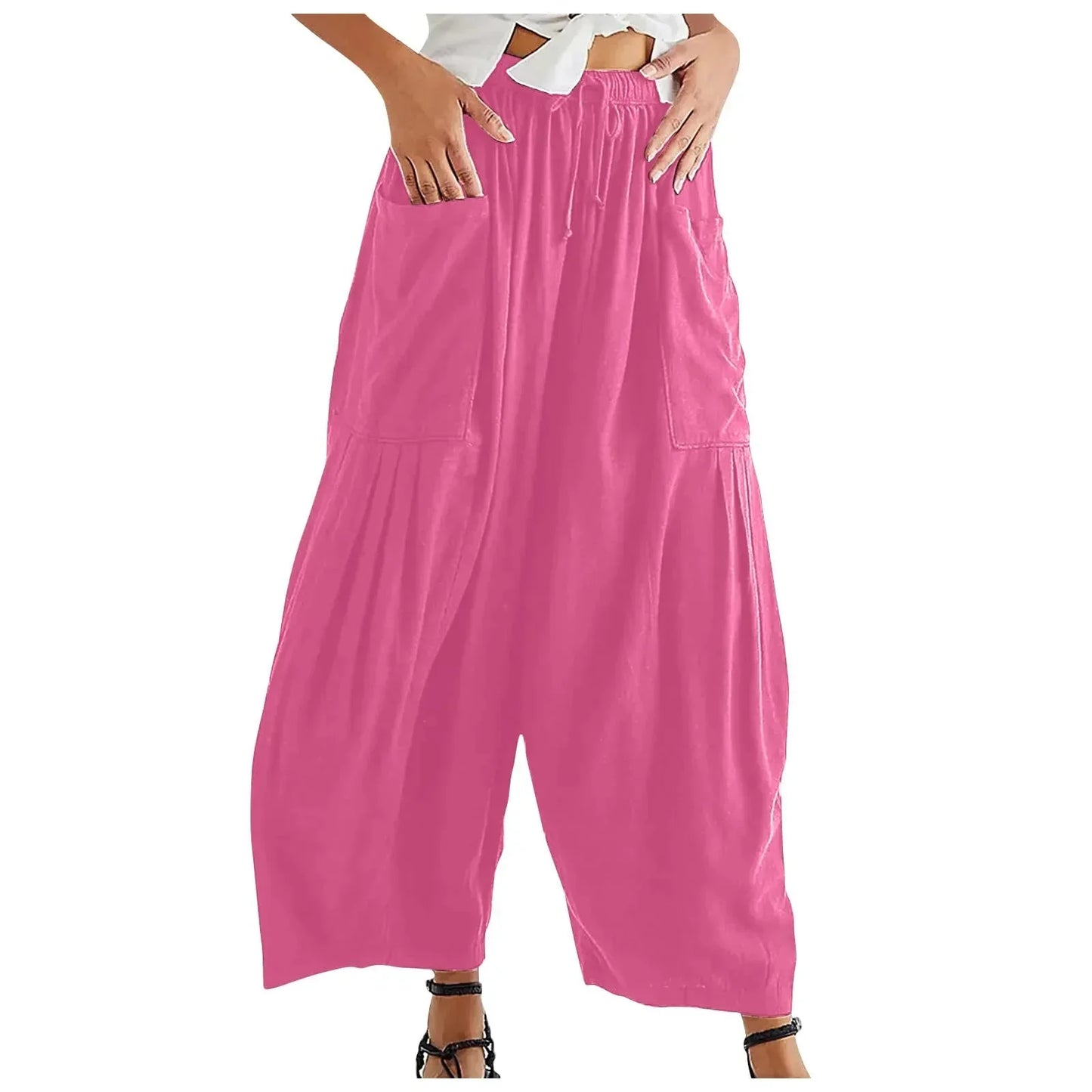 Quin™ Plus size summer trousers