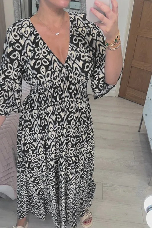 Nerina™ Floral Dress in Boho Style