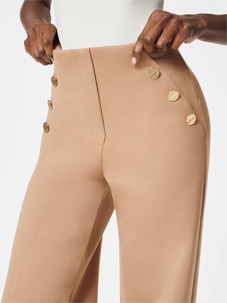 Ramona Cala™ Wide leg trousers with button for tummy control