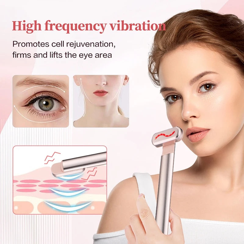 SkinWave Pro+™️ EMS skin care tool for red light therapy
