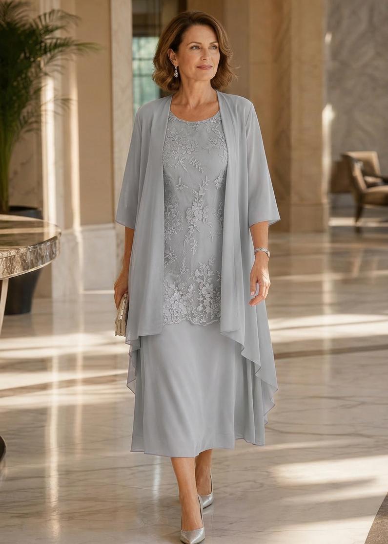 Rina Donadelli™ Coordinated Skirt Set for Effortless Elegance