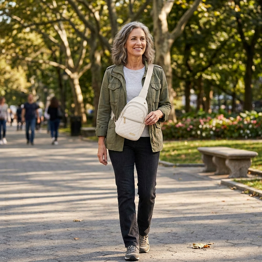 Rivelle™ Minimalist Chest Bag for Everyday Ease