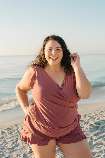 Rochelle™ Swimsuit romper dress