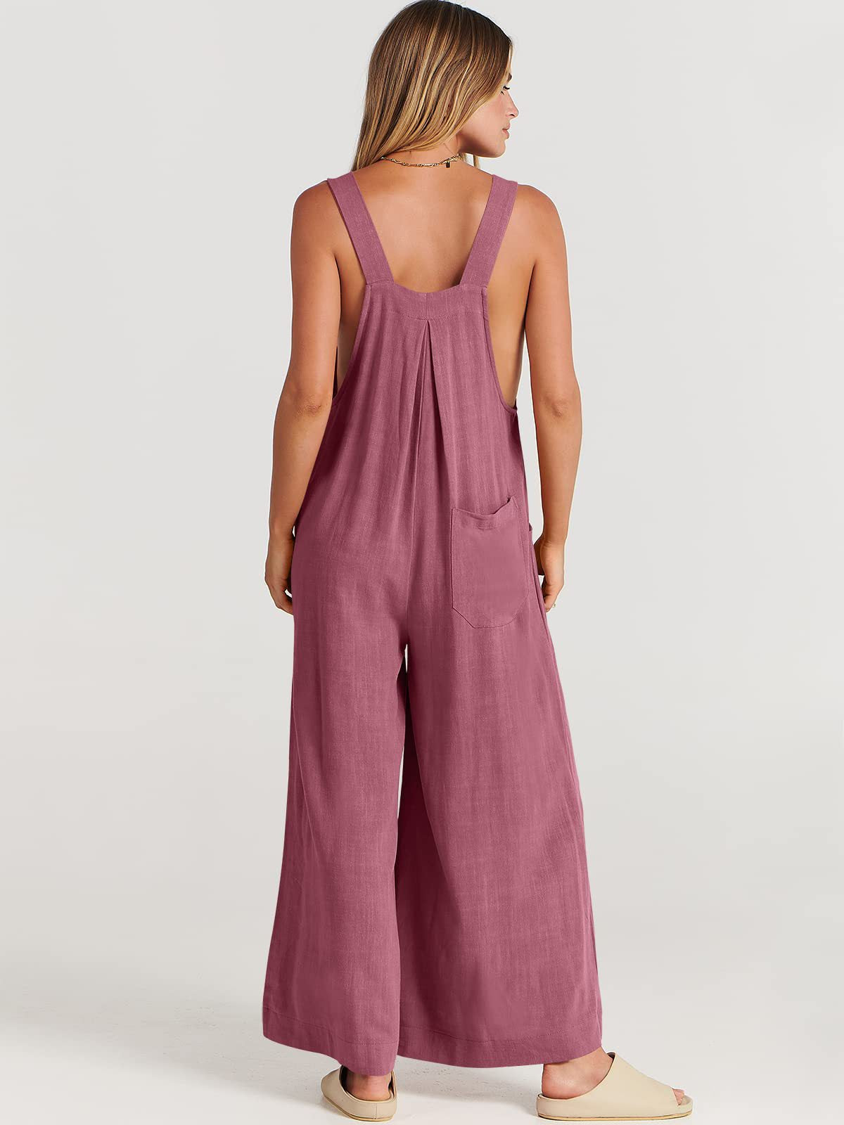 Rosabella Rizzo™️ Sleeveless Jumpsuit with Wide Legs