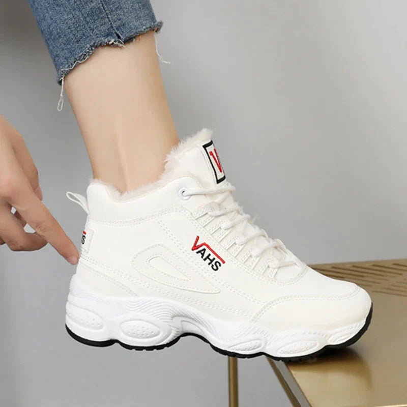 VAHS Fashion™ Fashionable winter fleece walking sneakers