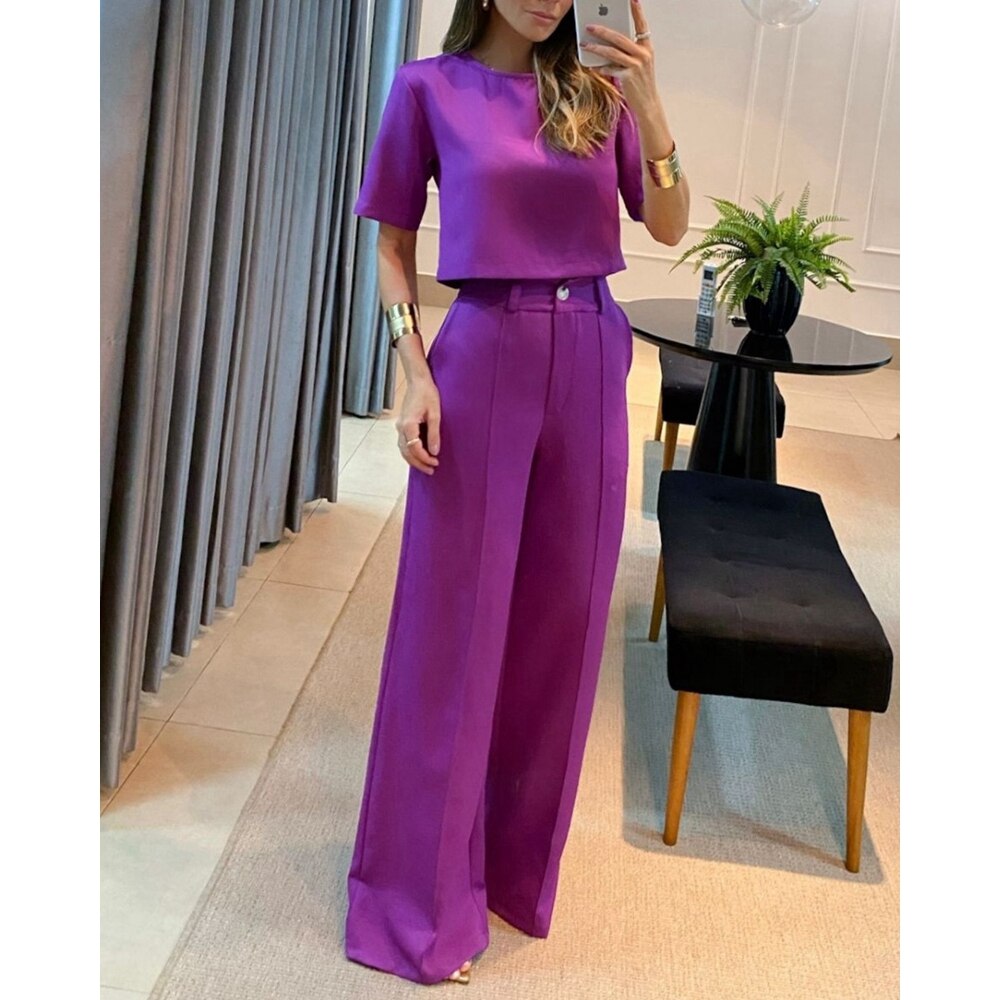 Adrienne™ Two-piece set consisting of trousers and top