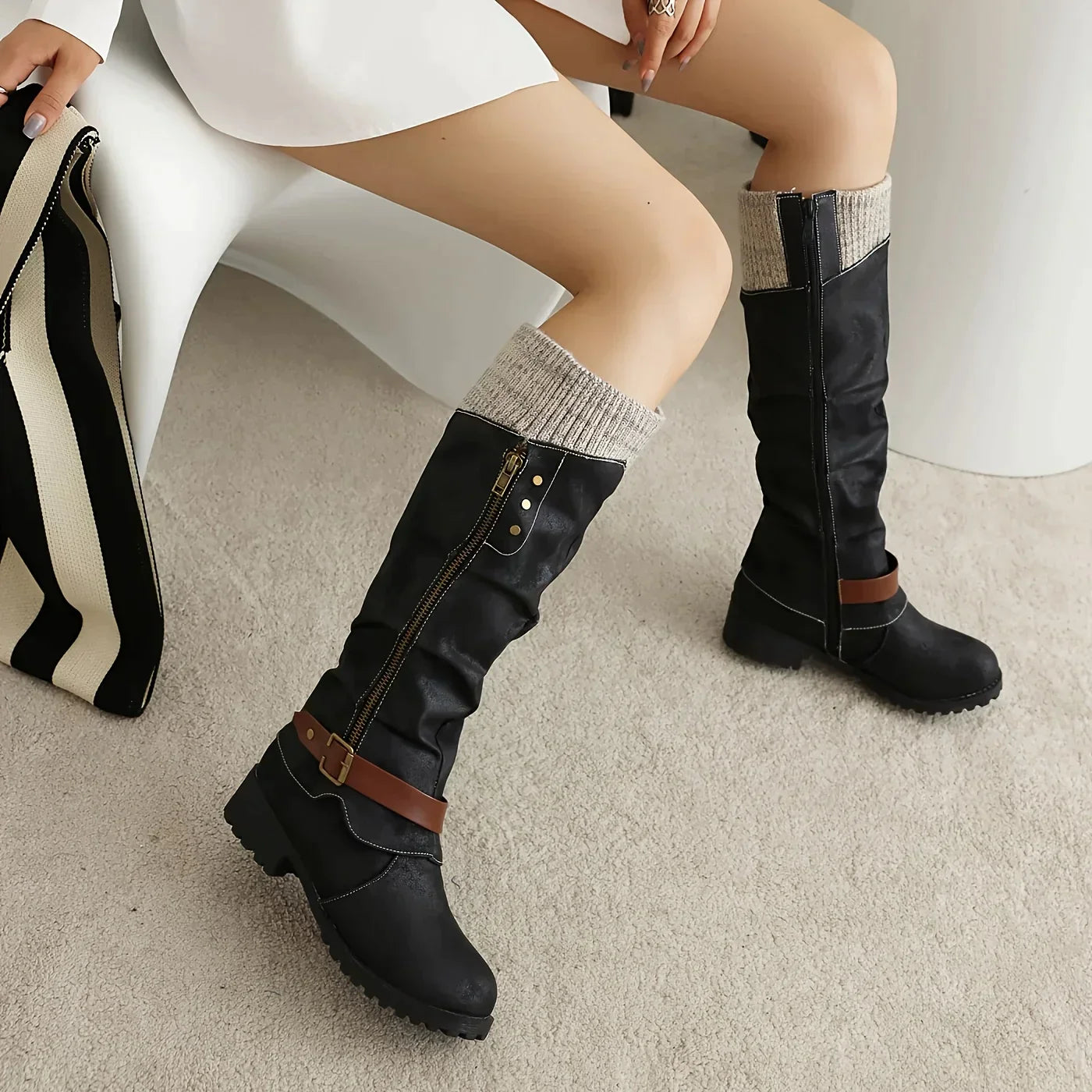 Arizona™ Over-the-knee boots made of artificial leather