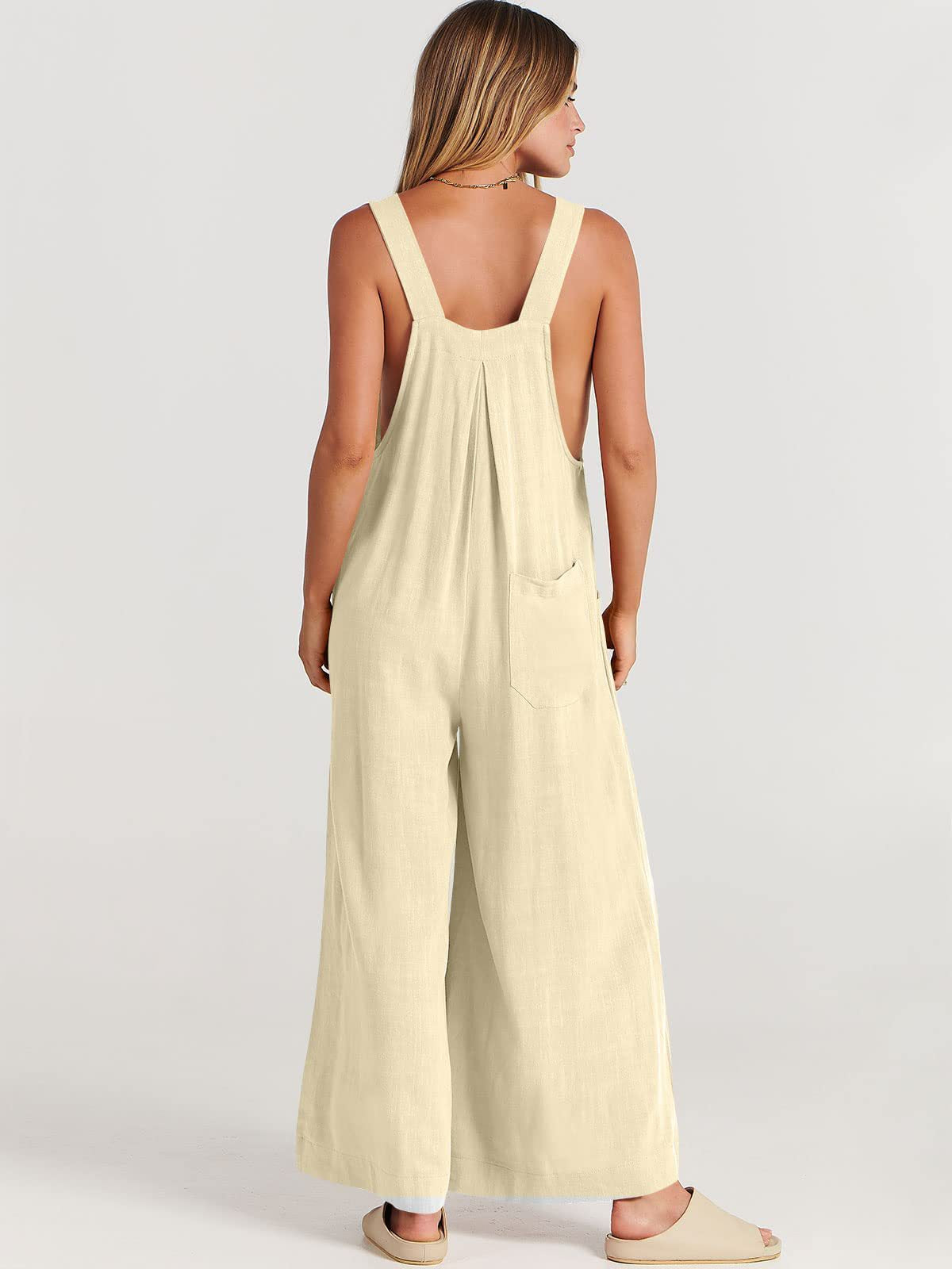 Rosabella Rizzo™️ Sleeveless Jumpsuit with Wide Legs