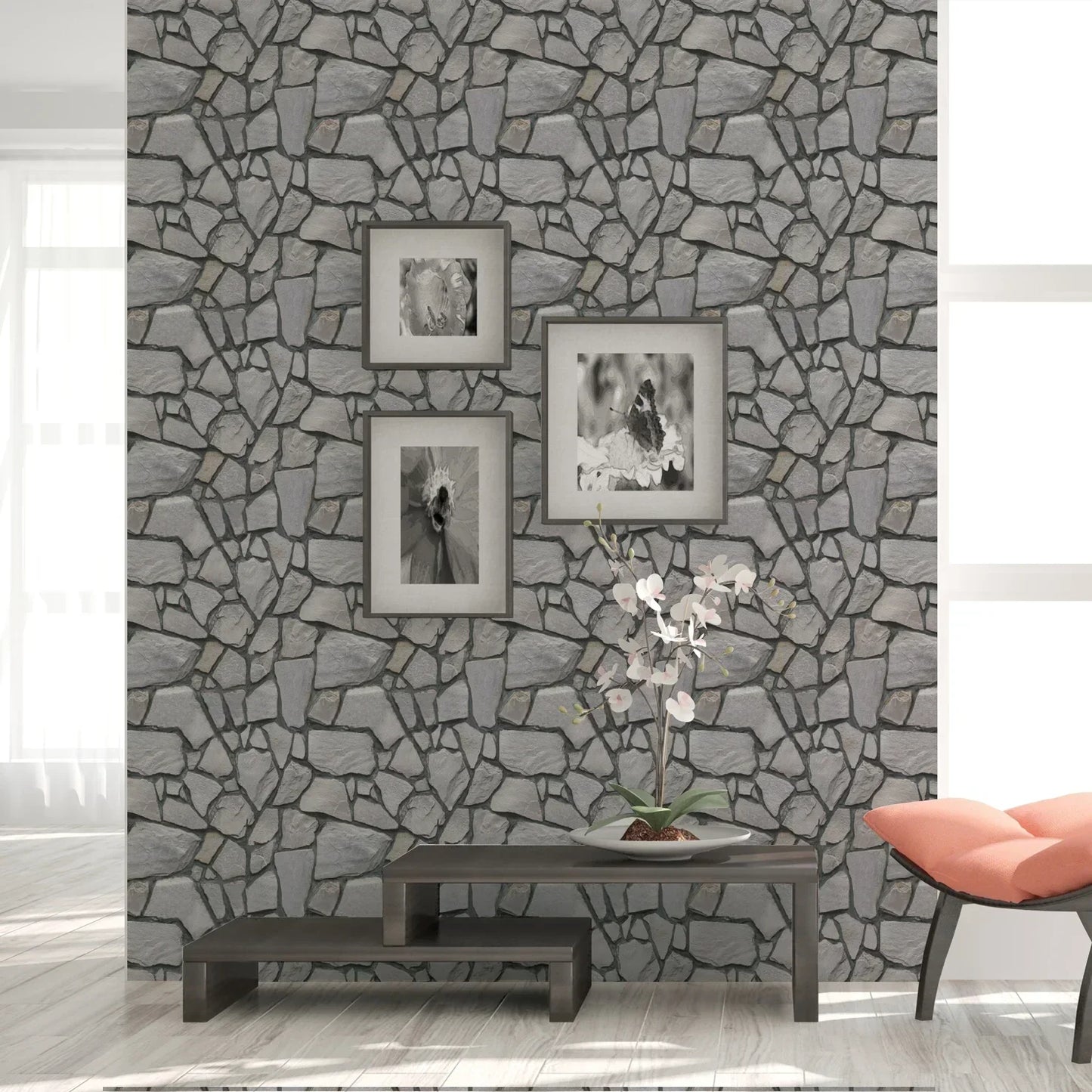 Terra Tape™ Decorative stone wall sticker