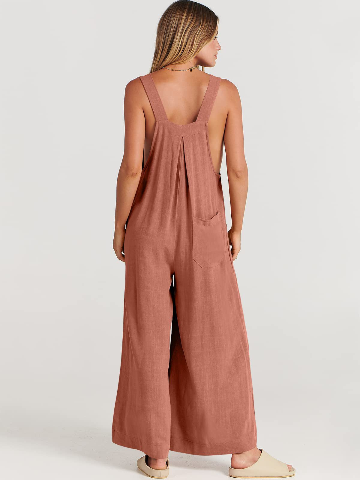 Rosabella Rizzo™️ Sleeveless Jumpsuit with Wide Legs