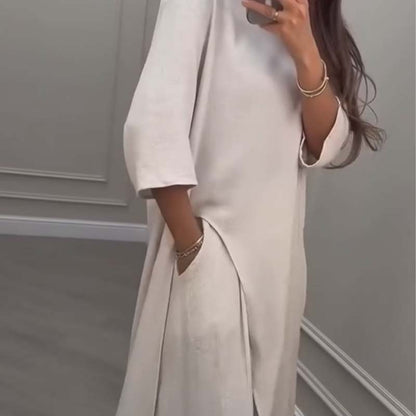 Saba Donis™ Irregular Top & Wide-Leg Pants Outfit