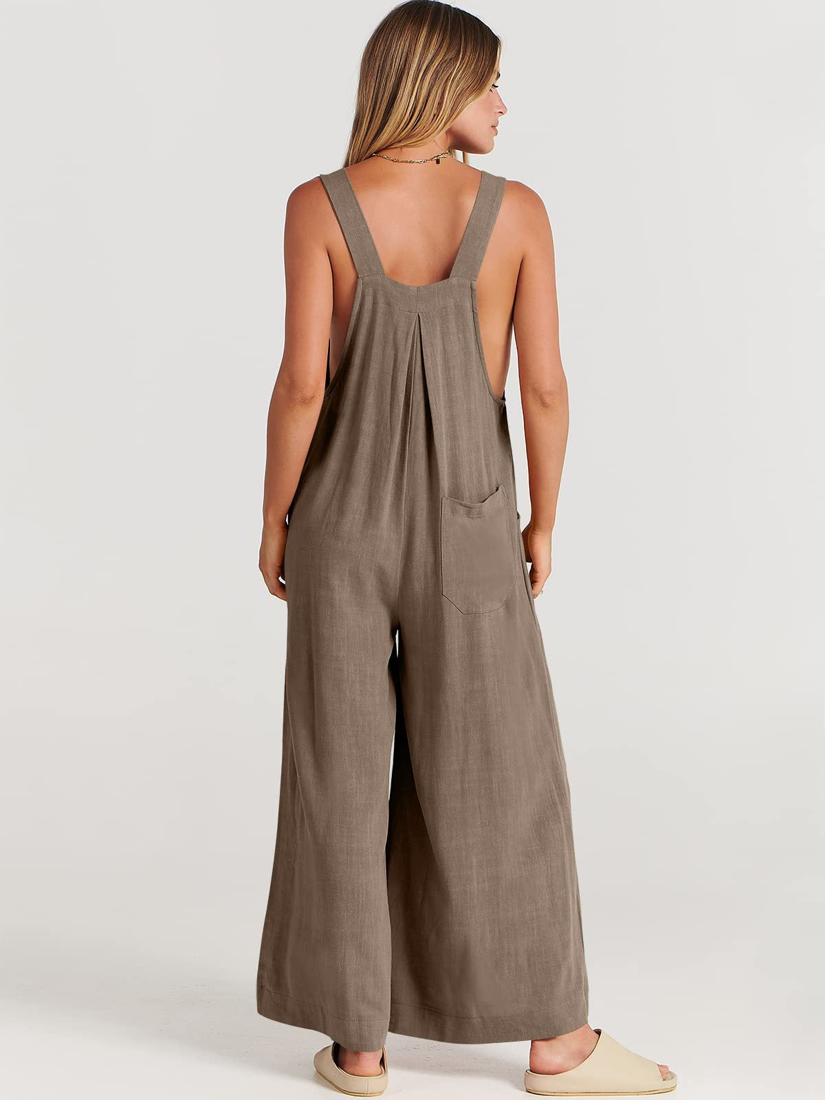 Rosabella Rizzo™️ Sleeveless Jumpsuit with Wide Legs