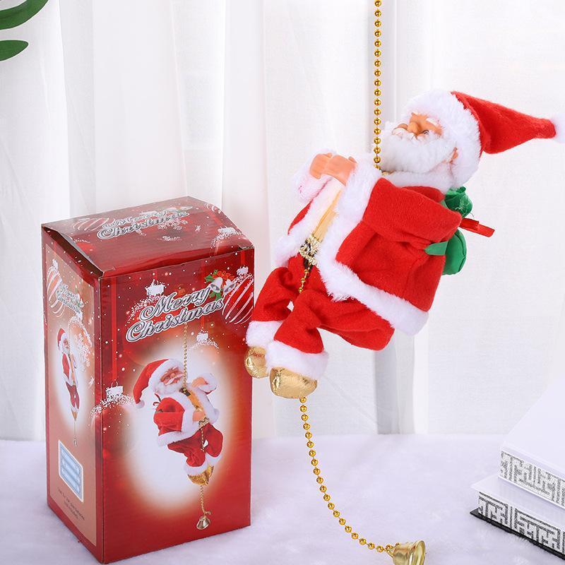 SantaRope™ Rope climbing Santa decoration