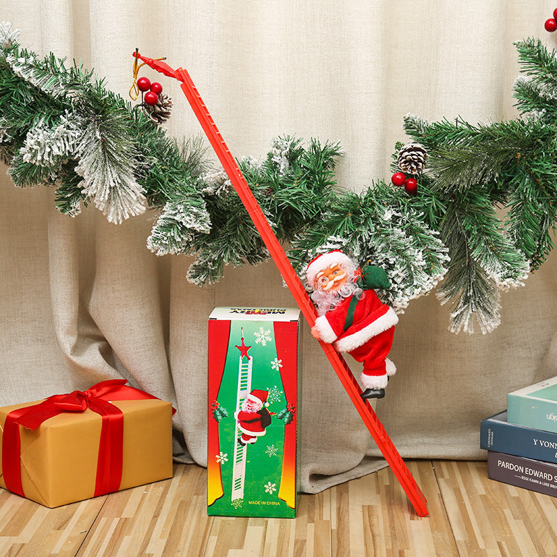 SantaRope™ Rope climbing Santa decoration