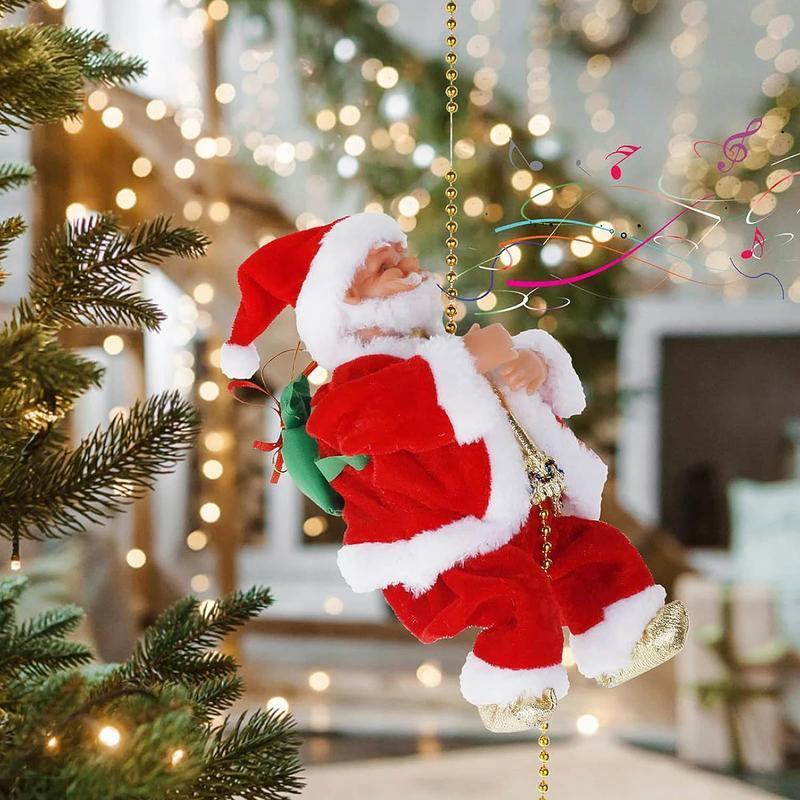 SantaRope™ Rope climbing Santa decoration