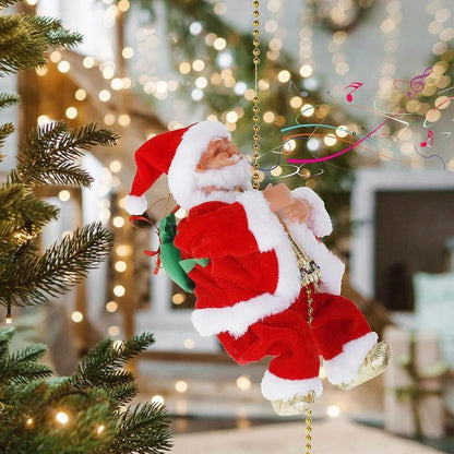 SantaRope™ Rope climbing Santa decoration