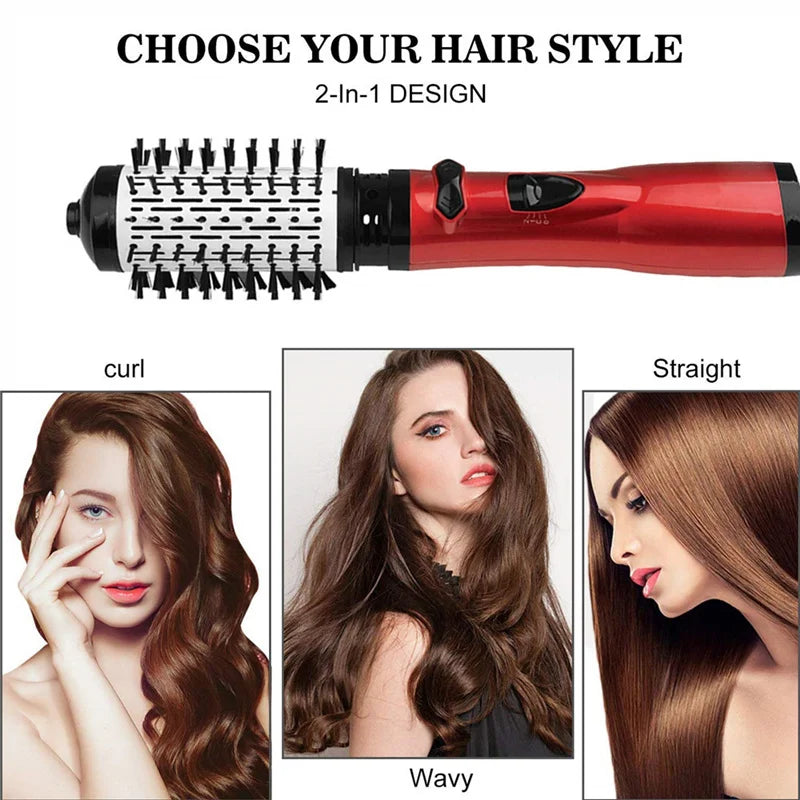 Hair Glam™️ 3 in 1 rotary brush, styler and hair dryer