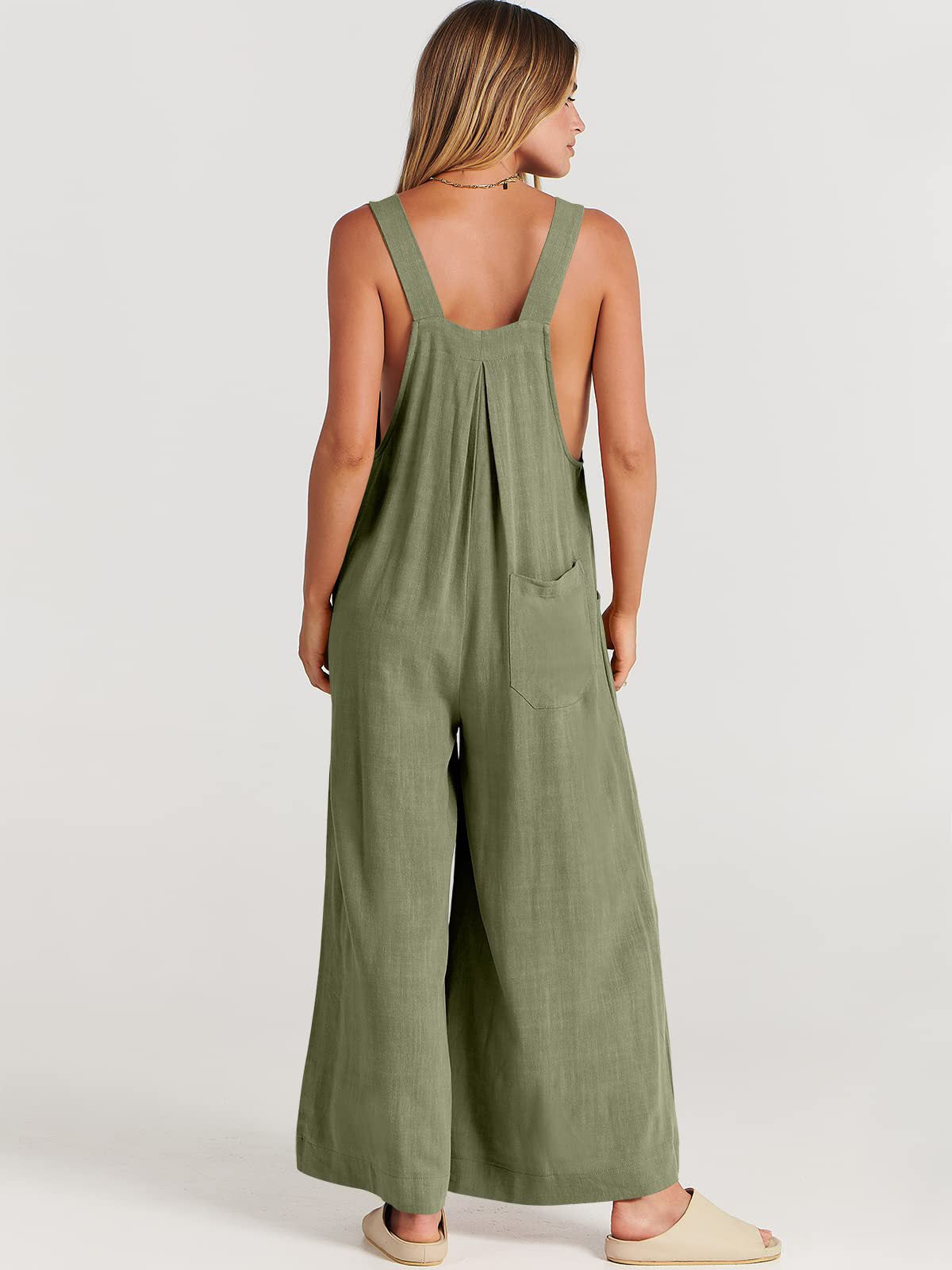 Rosabella Rizzo™️ Sleeveless Jumpsuit with Wide Legs