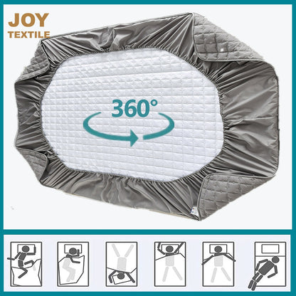 BelleVie™️ Breathable Silk Mattress Protector